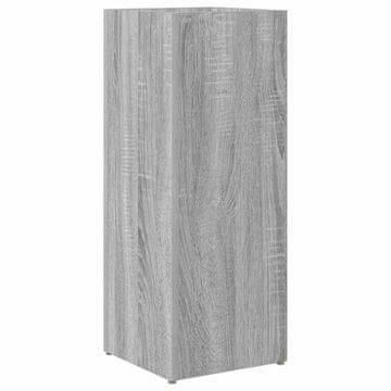 Vidaxl Stojalo za dežnik Siva Sonoma 25 x 24,5 x 64 cm Konstruiran les