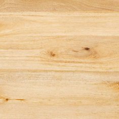 Vidaxl Klubska miza Rjava 110 x 55 x 40 cm Masiven les manga