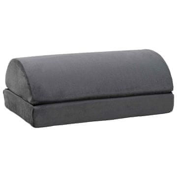 Vidaxl Enobarvno Siva 44 x 29 x 17 cm PU pena