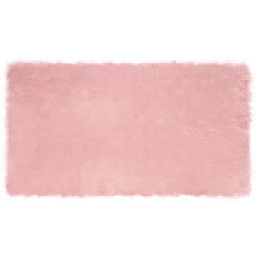 Vidaxl Preproga iz umetnega ovčjega krzna TAFALLA Roza 60 x 110 cm
