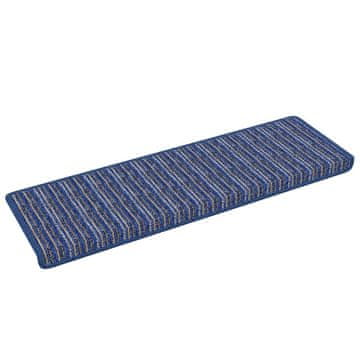 Vidaxl Samolepilni stopniščni tepihi 15 kos 65 x 21 x 4 cm Non-Slip