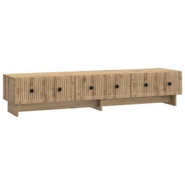 Vidaxl TV omarica Artisan hrast 147 x 34,5 x 30 cm Inženirski les