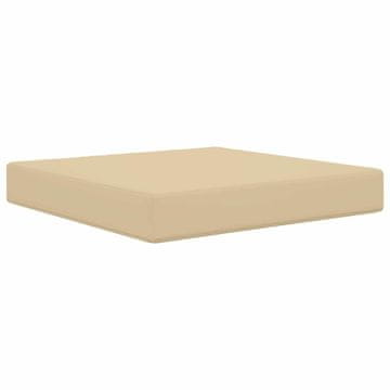 Vidaxl Zunanja blazina za kavč Bež 60 x 60 x 8 cm Poliester
