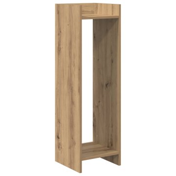 Vidaxl Stojalo za rastline Artisan hrast 30 x 30 x 100 cm