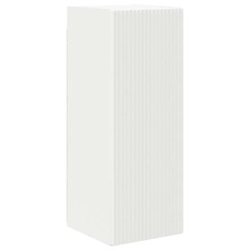 Vidaxl TV stenska omara Bela 30 x 31 x 80 cm Konstruiran les