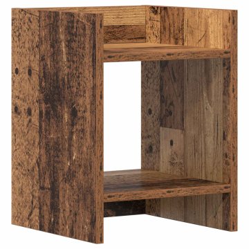 Vidaxl Stojalo za rastline Star les 30 x 30 x 40 cm Inženirski les