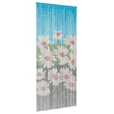 Vidaxl Zavesa proti insektom večbarvno 90 x 200 cm Bambus