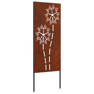 Vidaxl Zaslon za zasebnost v vrtu Ureznine Rjav 50 x 140 cm