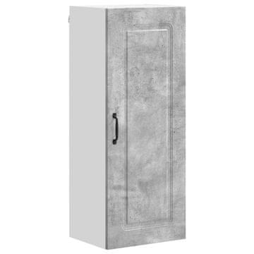Vidaxl Plošča za pomivalni stroj Kalmar Betonsko siva 40 x 31 x 100 cm