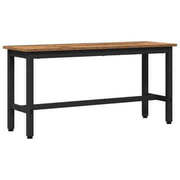 Vidaxl Jedilna klop Star les 100 x 32,5 x 48,5 cm