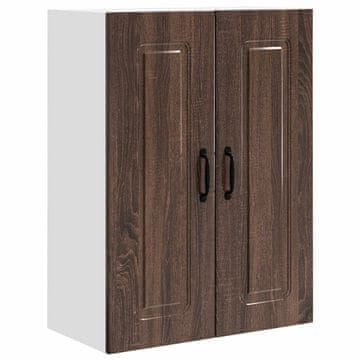 Vidaxl Plošča za pomivalni stroj Kalmar Rjav hrast 60 x 31 x 80 cm