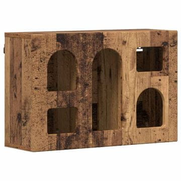 Vidaxl Viseča omarica ELST Star les 60 x 20 x 40 cm Inženirski les