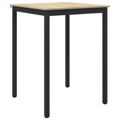 Vidaxl Stoječ miza za bar Inženirski les Kvadrat