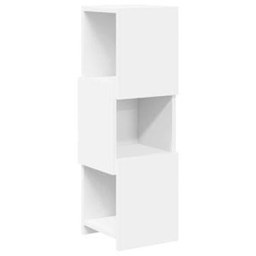 Vidaxl Kotna omarica 25,5x25x80cm Konstruiran les