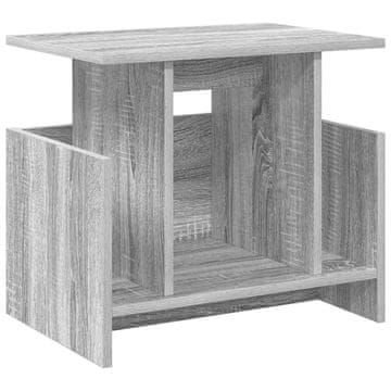 Vidaxl TV stojalo Siva Sonoma 50 x 35 x 45 cm Konstruiran les