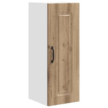 Vidaxl Plošča za pomivalni stroj Kalmar Umetni hrast 30 x 31 x 80 cm