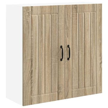 Vidaxl Omarica na steni LUCCA Sonoma hrast 80 x 31 x 80 cm