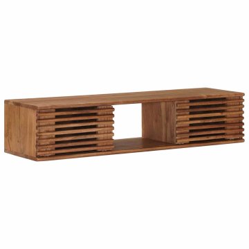 Vidaxl TV omarica s shranjevanjem z vrati Naravna 105 x 30 x 22,5 cm