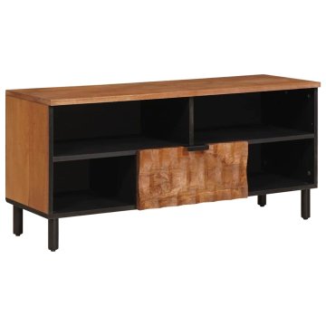 Vidaxl TV omarica Acacia rjav finiš 100 x 33 x 46 cm Masiven les manga