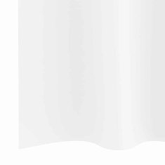 Vidaxl Zavese za zatemnitev z obroči 2 szt. Bela 245 x 140 cm Poliester