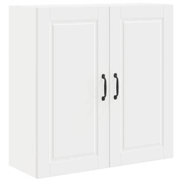 Vidaxl Omarica na steni PORTO Bela 80 x 31 x 80 cm Konstruiran les