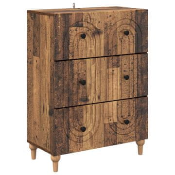 Vidaxl Predalna omara Star les 66 x 34,5 x 90 cm Inženirski les