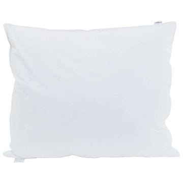 Vidaxl Vzglavnik z blazino 2 szt. Bela 60 x 70 cm Perje