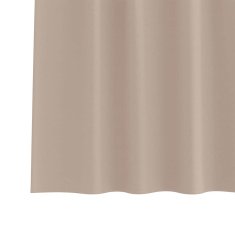 Vidaxl Zavese za zatemnitev z obroči 2 szt. Taupe 245 x 140 cm