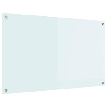 Vidaxl Kuhinjski panel Mleko 100 x 60 cm kaljeno steklo