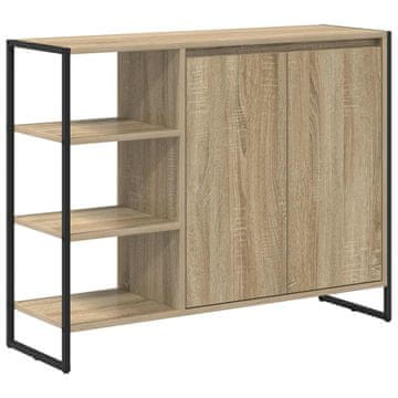 Vidaxl Stranska omara Sonoma 96,5 x 30 x 75 cm Konstruiran les