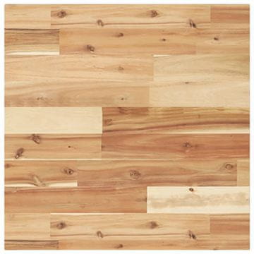Vidaxl Mizna plošča kvadratna 50x50x2 cm trden akacijev les