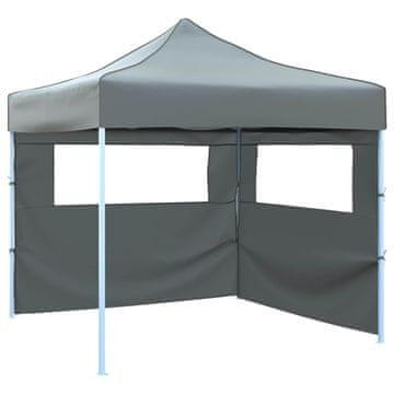 Vidaxl Zabavni šotor Antracit 291 x 291 x 315 cm Oxford tkanina
