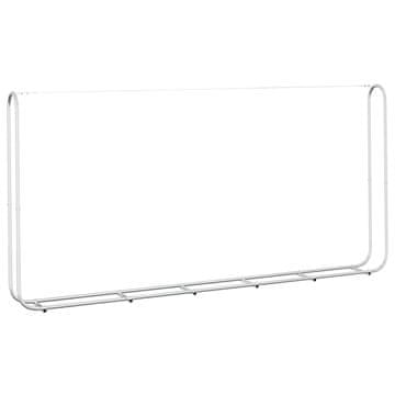 Vidaxl Stojalo za drva 300x25x150 cm Pocinkano jeklo