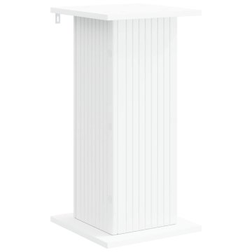 Vidaxl Stojalo za rastline Bela 30,5 x 30 x 60,5 cm Inženirski les