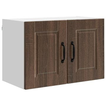 Vidaxl Omarica na steni PORTO Rjav hrast 60 x 31 x 40 cm