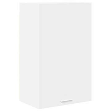Vidaxl Viseča omarica z vrati Bela 50 x 31 x 80 cm Konstruiran les
