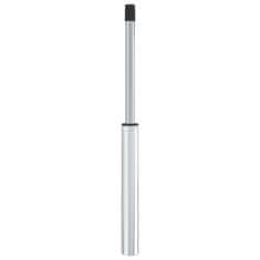 Vidaxl Plinski valj pisarniškega stola Krom 355-540 mm elezo