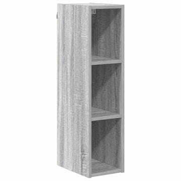 Vidaxl Viseča omarica Siva Sonoma 20 x 29,5 x 80 cm Konstruiran les