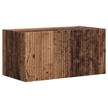 Vidaxl TV stenska omara Star les 60 x 31 x 29,5 cm Konstruiran les