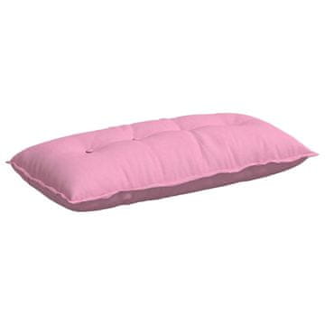Vidaxl Poglavni vzglavnik Roza 100 x 19 x 50 cm blago