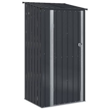Vidaxl Vrtne hiške Antracit 103 x 86 x 200 cm Kovina