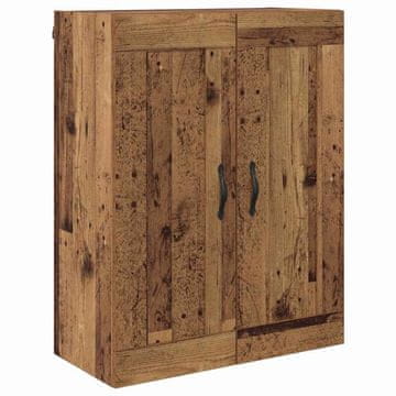 Vidaxl Stenska omara Star les 69,5 x 34 x 90 cm Konstruiran les
