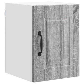 Vidaxl Omarica na steni PORTO Siva Sonoma 30 x 31 x 40 cm