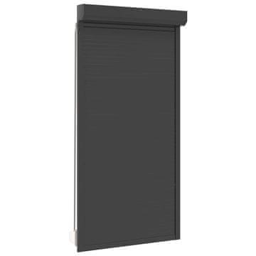 Vidaxl Rolo zaslon Antracit 110 x 220 cm Aluminij in poliuretan