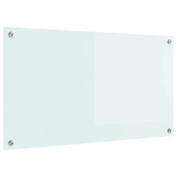 Vidaxl Kuhinjski panel Mleko 90 x 50 cm kaljeno steklo