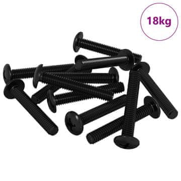 Vidaxl Vijak 2647 szt. srebrna 5 x 30 mm elezo