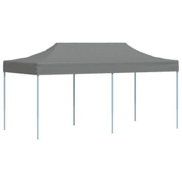 Vidaxl Zabavni šotor Antracit 291 x 580 x 315 cm Oxford tkanina