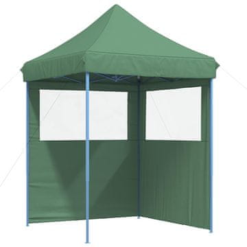 Vidaxl Zabavni šotor Zelena 200 x 200 x 306 cm Oxford tkanina