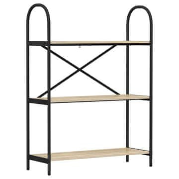 Vidaxl Knjižna polica Sonoma hrast 80 x 30 x 109 cm Konstruiran les