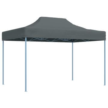 Vidaxl Zabavni šotor Antracit 280 x 410 x 315 cm Oxford tkanina